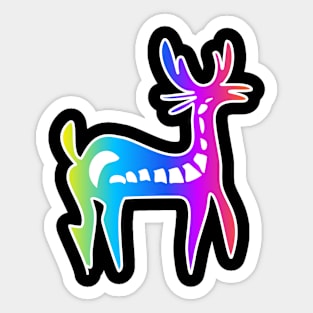 The deer of hope Sticker